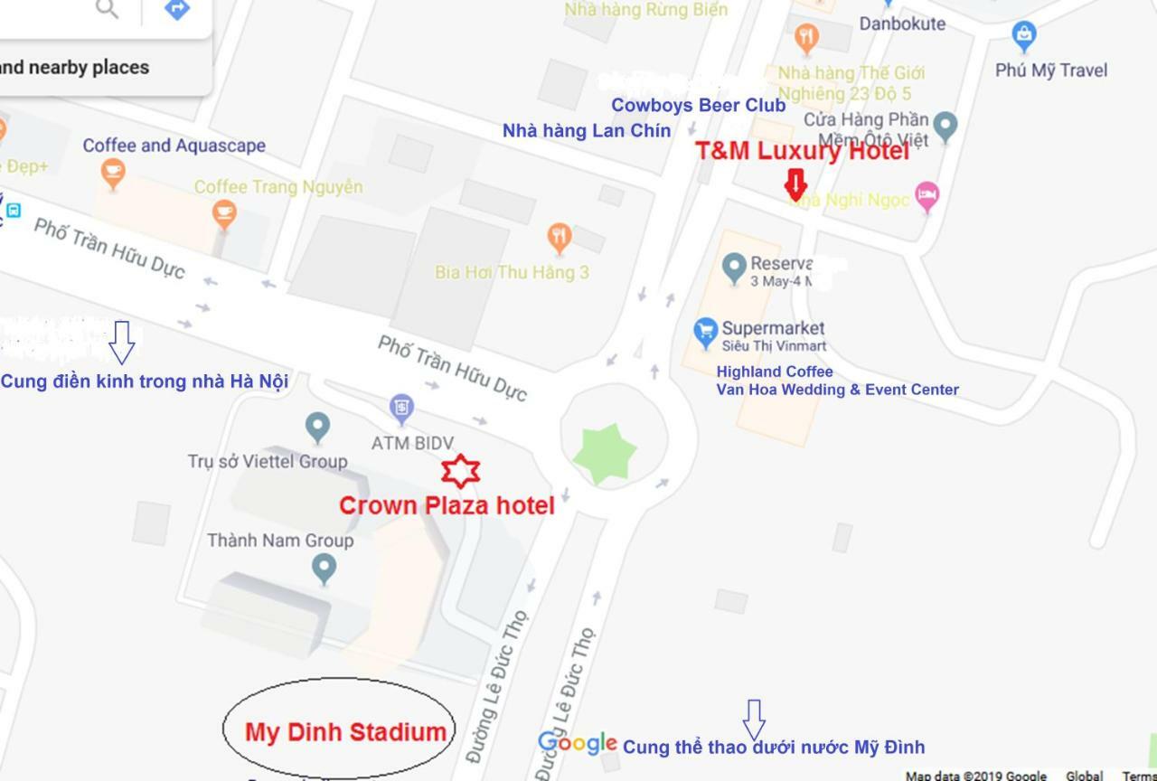 T&M Luxury Hotel Hanoi Kültér fotó